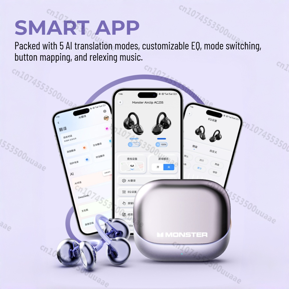 Monster AirClip AC235 Ear Clip - Earphones review and price