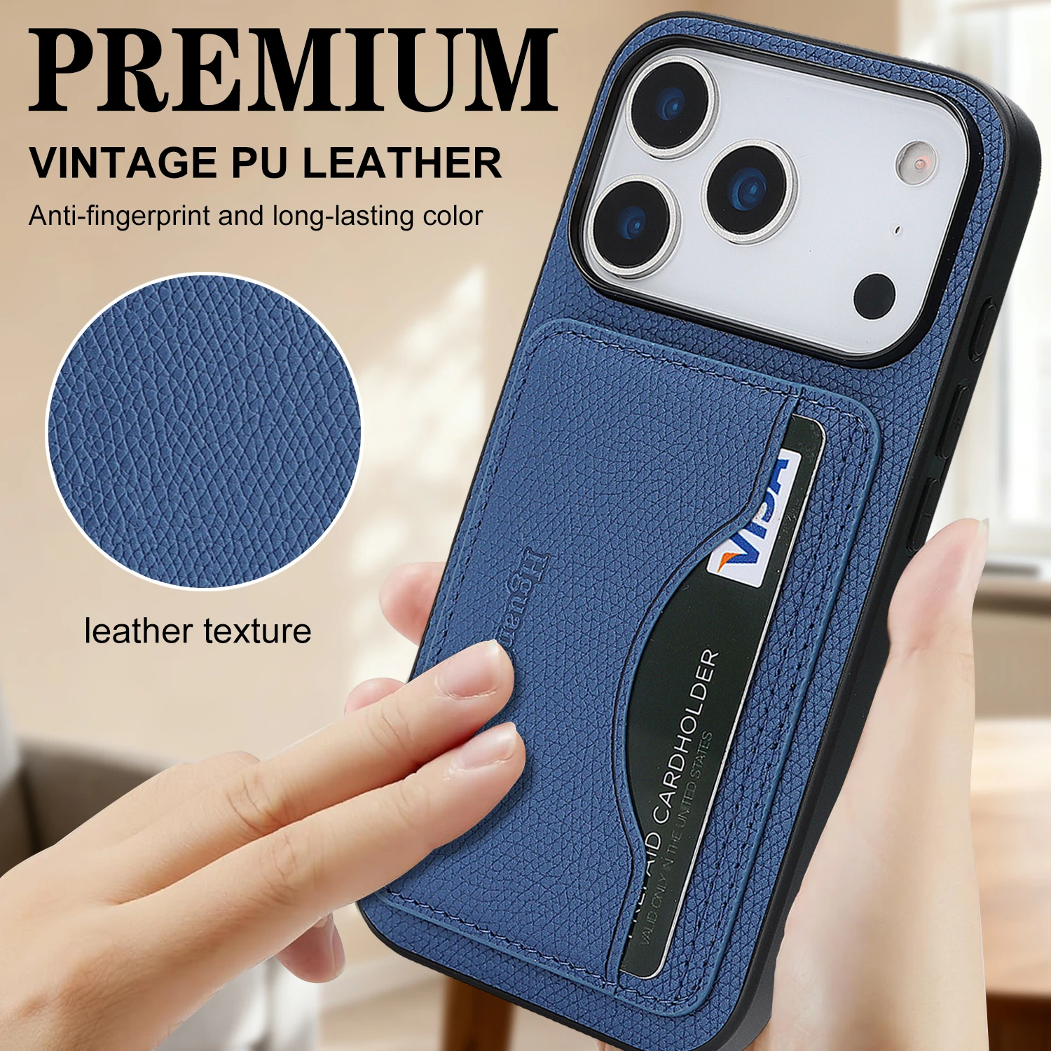 Leather Case Cards Bag Kicksta - Leather Wallet Card Holder Phone Cover review and price