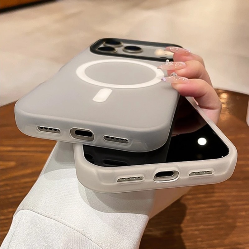 Luxury 2 IN 1 Magnetic Shockpr - Liquid Silicone Magnetic Phone Case review and price