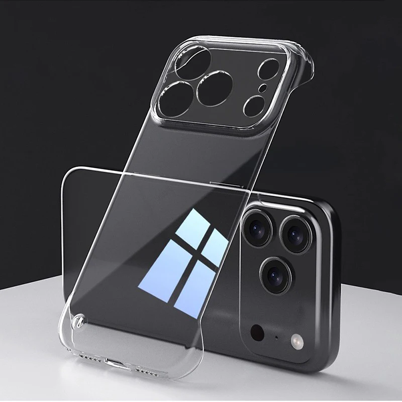 Ultra Thin Clear Frameless PC  - Ultra Thin Frameless Phone Cover review and price