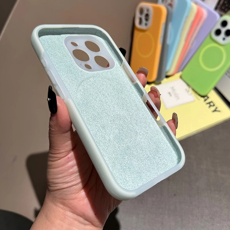 Liquid Silicone Candy Color Je - Liquid Silicone Magnetic Phone Case review and price