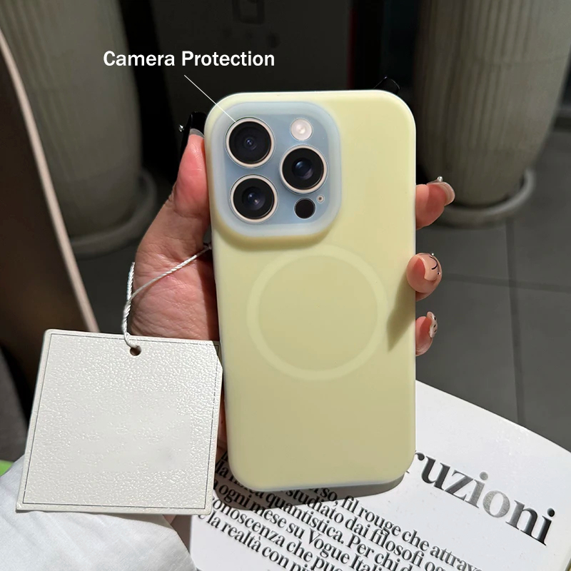 Liquid Silicone Candy Color Je - Liquid Silicone Magnetic Phone Case review and price